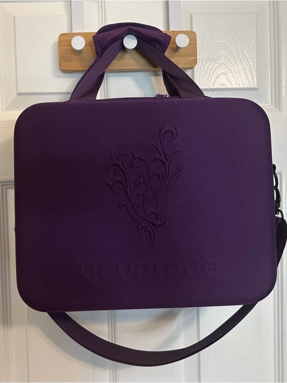 Younique Deep Purple Cosmetic Travel Case